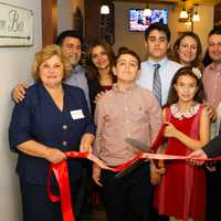 Astorino Tastes Homestyle Cuisine At Reopening Of Port Chester's T&J Eatery