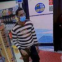 <p>Police are searching for a suspect accused of using a stolen credit card at a Long Island gas station.</p>