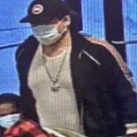 <p>Police are searching for a man accused of using stolen credit card information at multiple Long Island stores.</p>