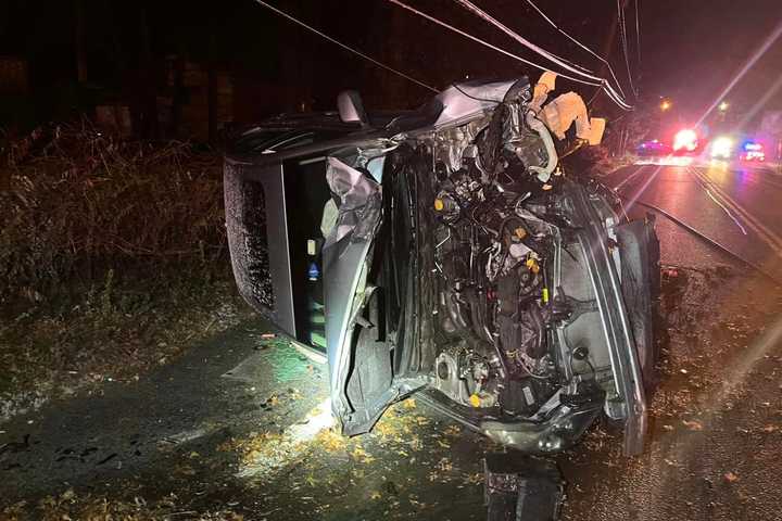 Man Charged With DWI After Crashing Into Utility Pole In Hillcrest, Ramapo PD Says