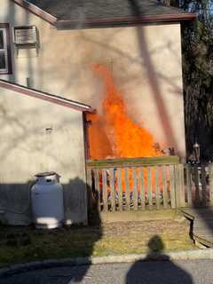 House Fire Breaks Out In Hudson Valley