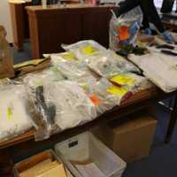 <p>Some of the drugs seized.</p>