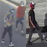Know Them? Four Wanted For Setting Fire To Vehicles In Parking Lot Of Store In Valley Stream