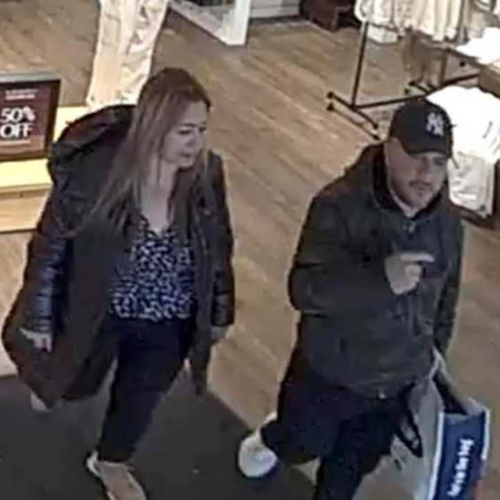 Two people are wanted for allegedly stealing clothing valued at $1,305 from a store in Oceanside.