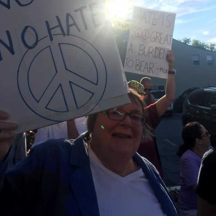 A rally was held in Rhinebeck for the people of Charlottesville Sunday.