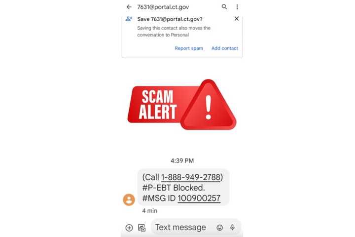 Don't Fall For It: CT State Police Issue Alert For Text Message Scam