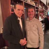 Actor Chazz Palminteri Dines At Katonah Restaurant For Christmas Eve