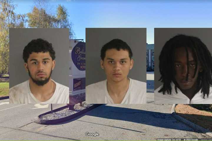 Trio Apprehended After Larceny At CT Hotel, Police Pursuit, Authorities Say