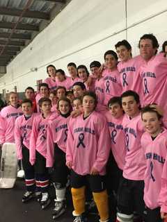 Byram Hills Faces Fox Lane In Annual 'Pink The Rink' Game
