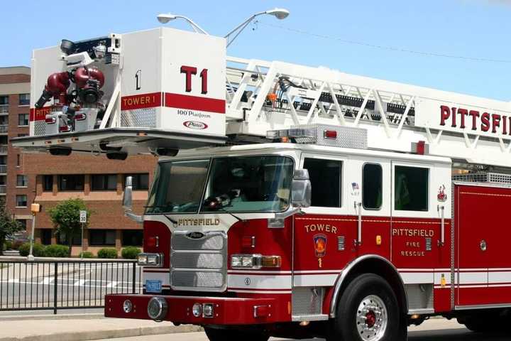 Firefighters Rescue Dogs From Burning Western Mass Home