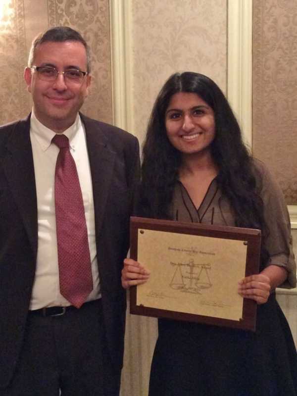 Lourdes High School Senior Honored By Dutchess County Bar Association