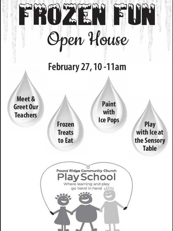 Visit 'Frozen Fun' Open House At Pound Ridge Play School