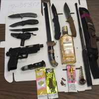 Loaded Gun, Knives Turn Up In Wayne Motor Vehicle Stop