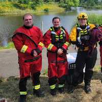 Firefighters Rescue Pooch On The Lam Who Escaped To Tiny Prince William Island