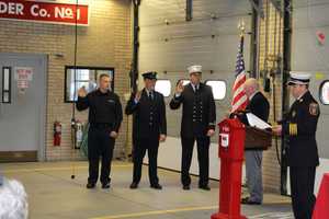 Fairfield Promotes Two Firefighters, Welcomes A Third