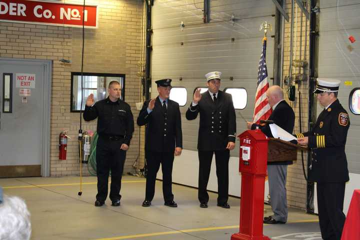 Fairfield Promotes Two Firefighters, Welcomes A Third