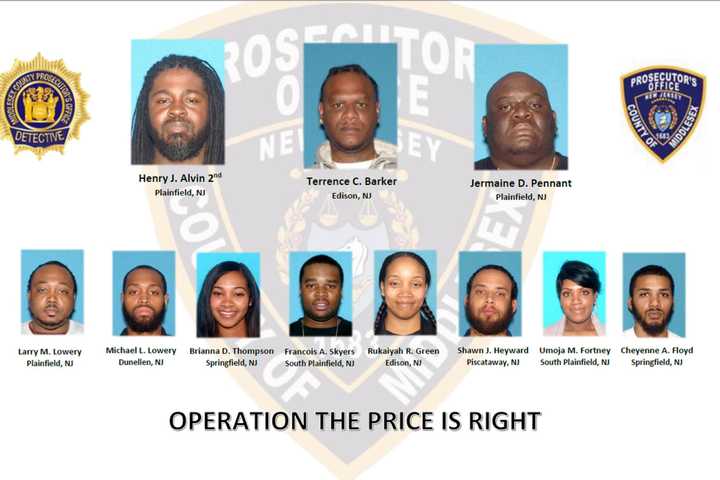 BUSTED: 'Operation Price Is Right' Nabs 11 In Central Jersey Drug Ring