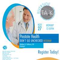 Join St. John's Riverside Hospital For An Important Webinar On Prostate Health