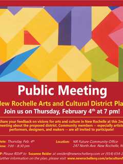 Public Input Sought On New Rochelle Arts & Cultural Plan