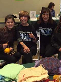 Bedford's Shul Stitchers Knit Up Cozy Comforts For Charity