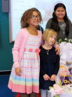 Letters Q, U 'Tie The Knot' At Increase Miller Elementary