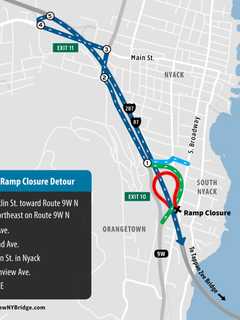 Rockland Electronic Toll Project Closes Nyack On-Ramp To Thruway