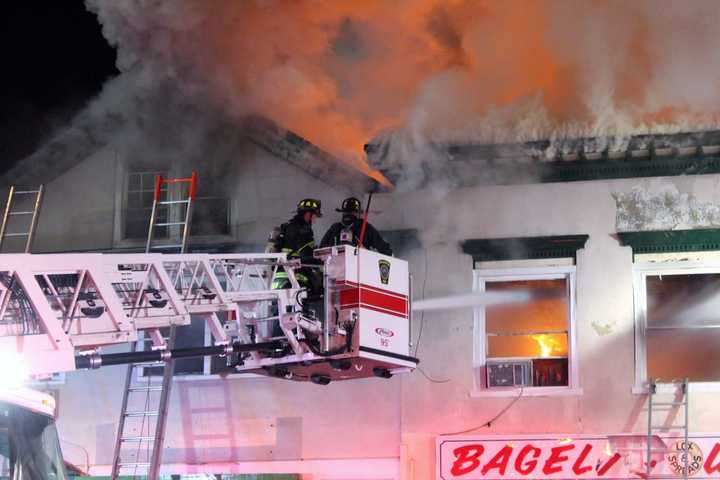 UPDATE: Multi-Alarm Fire Ravages Ridgewood Downtown