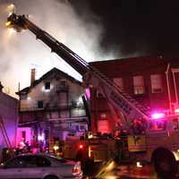 <p>Firefighters battled the blaze for several hours.</p>