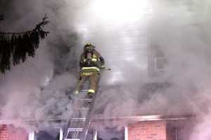 PHOTOS: Fire Destroys Rutherford Home