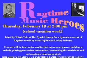 Nyack Library Features Ragtime Music Heroes For Black History Month
