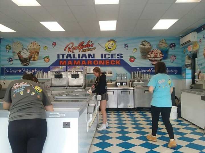 The interior of Ralph&#x27;s Italian Ices and Ice Cream, a shop in Mamaroneck that draws crowds for its frozen treats and glares from neighbors irked by the traffic it generates.