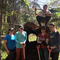 <p>Some Ramapo College of New Jersey students spent winter break volunteering at an animal sanctuary in Costa Rica.</p>