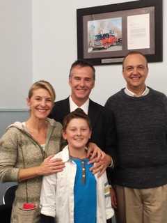 Montvale Firefighter Ray Hutchison Receives Park Ridge Service Award