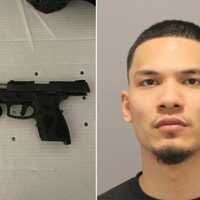 Gun, Pills, Found During Long Island Traffic Stop: Police