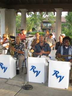 Reddy Valentino Orchestra Plays At Rye Town Park