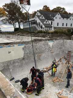 Worker Seriously Injured In Fall From Scaffolding Inside Pool In Norwalk
