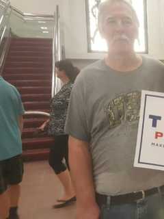 At Fairfield Speech, Trump Supporters Embrace Campaign Message
