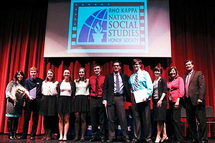 Westlake High School Inducts New Members Into Rho Kappa