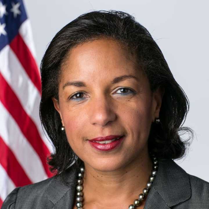 Former National Security Adviser Susan Rice will speak at Fairfield University later this month.