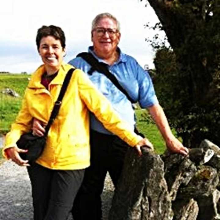 Richard Eiden and his wife, Jody, on a trip to Ireland