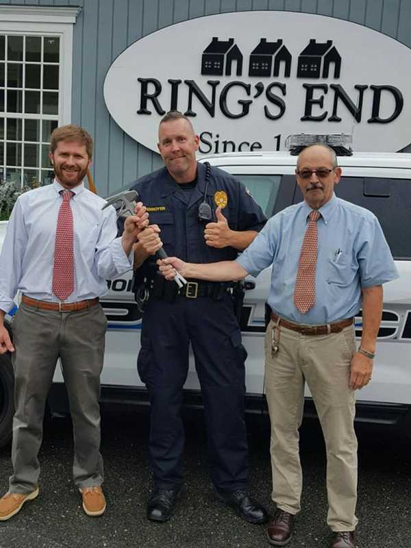 Ring's End Donates Lifesaving Tools To Brookfield Police