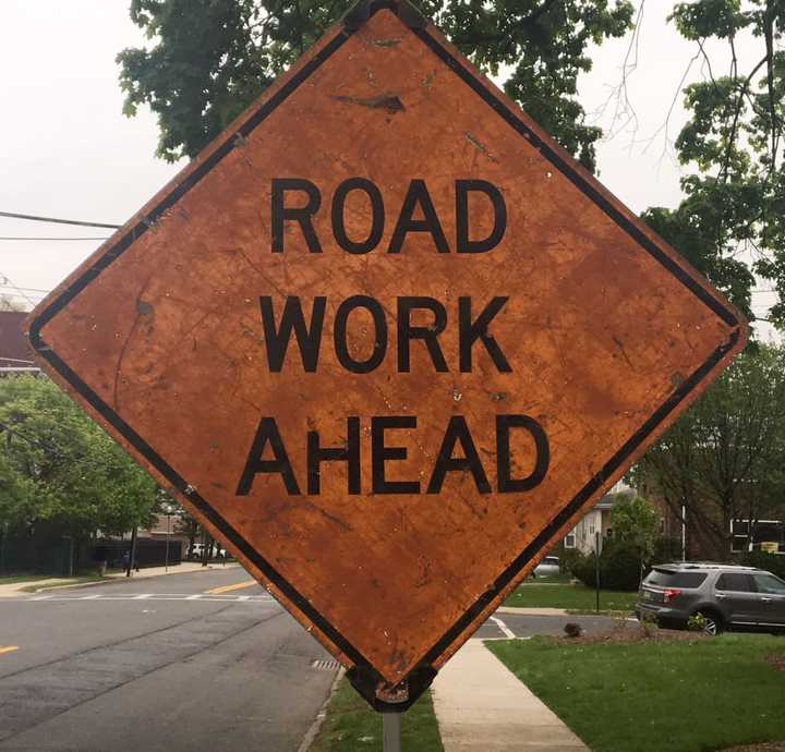 Road work ahead