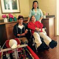 <p>From Klyde Bacalan (student), his grandmother, Eulalia Bacalan, (Cedar Manor resident), his mother, Tess Bacalan (Cedar Manor employee) and Robot #4122.</p>