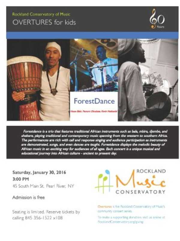 ForestDance Opens Overtures For Kids Concert Series In Rockland