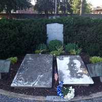 <p>Roger Taney&#x27;s grave in Frederick</p>