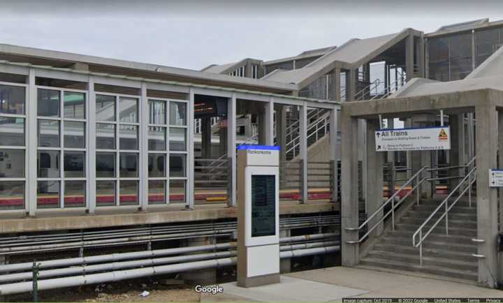 The Ronkonkoma train station