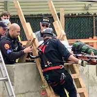 Worker Rescued After Falling 25 Feet Into Pit At Long Island Construction Site
