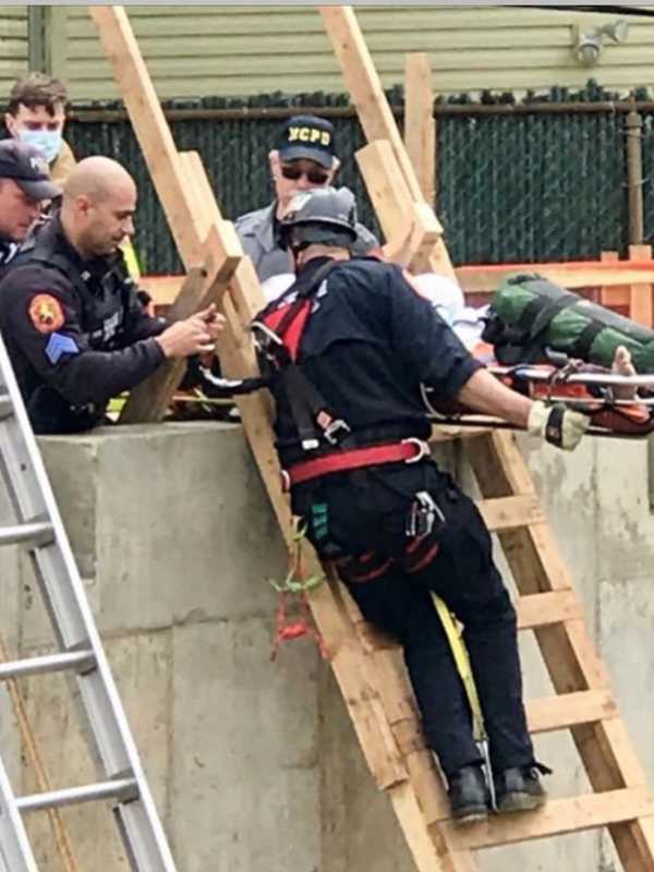 Worker Rescued After Falling 25 Feet Into Pit At Long Island Construction Site