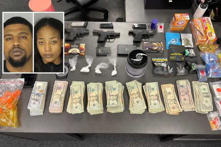 DRUG BUST: Cocaine, Pot, Guns Seized From DelCo Couple