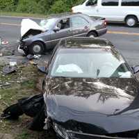 Two Cars Crash In New Hempstead, A Third Sustains Damage